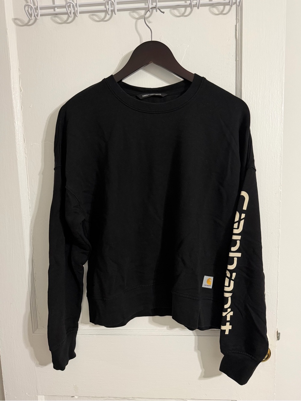 Carhartt Crewneck Sweatshirt with Sleeve Logo
